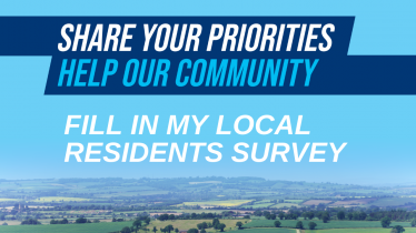 Share your priorities - Fill in my local residents survey